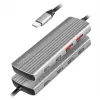LogiLink USB 3.2 Gen2 koncentratorius 7+1 prievadų 2x USB-A 5x USB-C PD 100W aliuminis