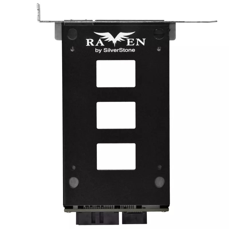 Vidinio standžiojo disko dėklas SidabrinėSTONE SST-EXB02 PCI lizdui 2,5 colio diskui