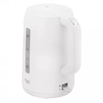 Adler virdulys | AD 1386 | Elektrinis | 1850 W | 2,2 L | Plastikinis | 360° sukama bazė | Baltas