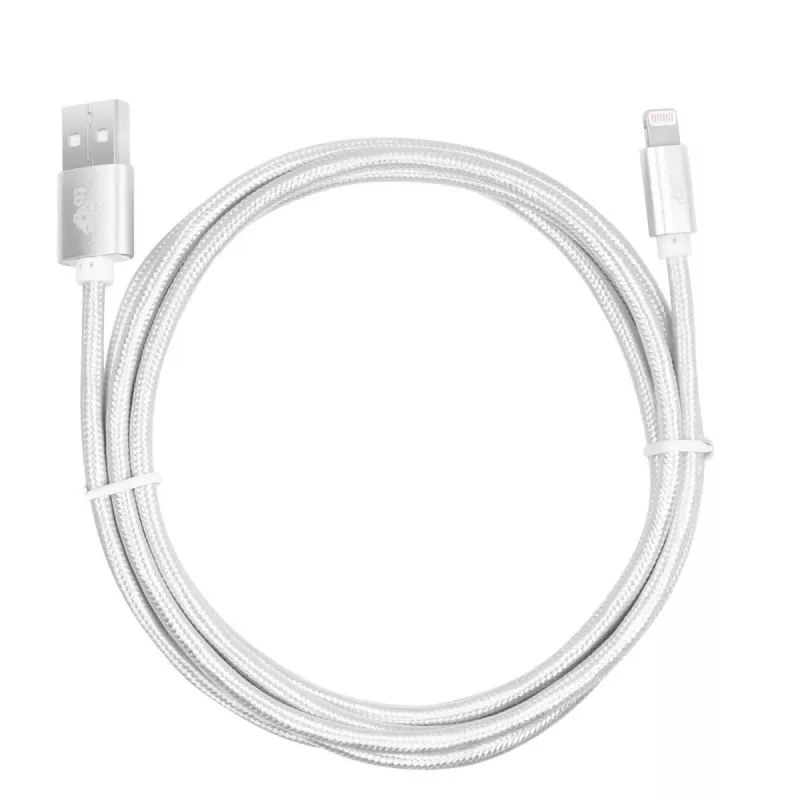 USB-A į Lightning duomenų kabelis TB Print AKTBXKUAMFIW15S 1,5 m sidabrinis