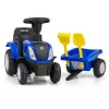 Važiuojamas automobilis milly mally New Holland T7 traktorius, modelis 27652, mėlynas