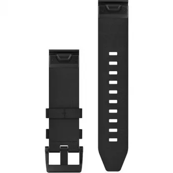 Garmin QuickFit juoda odinė juostelė 010-12740-01