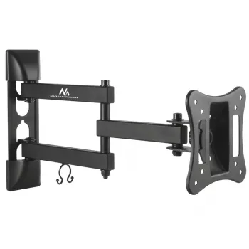 TV / monitoriaus sieninis laikiklis MACLEAN MC-719, ekranams iki 68,6 cm (27 colių), maks. 15 kg, VESA 100x100, juodas