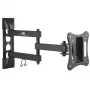 TV / monitoriaus sieninis laikiklis MACLEAN MC-719, ekranams iki 68,6 cm (27 colių), maks. 15 kg, VESA 100x100, juodas