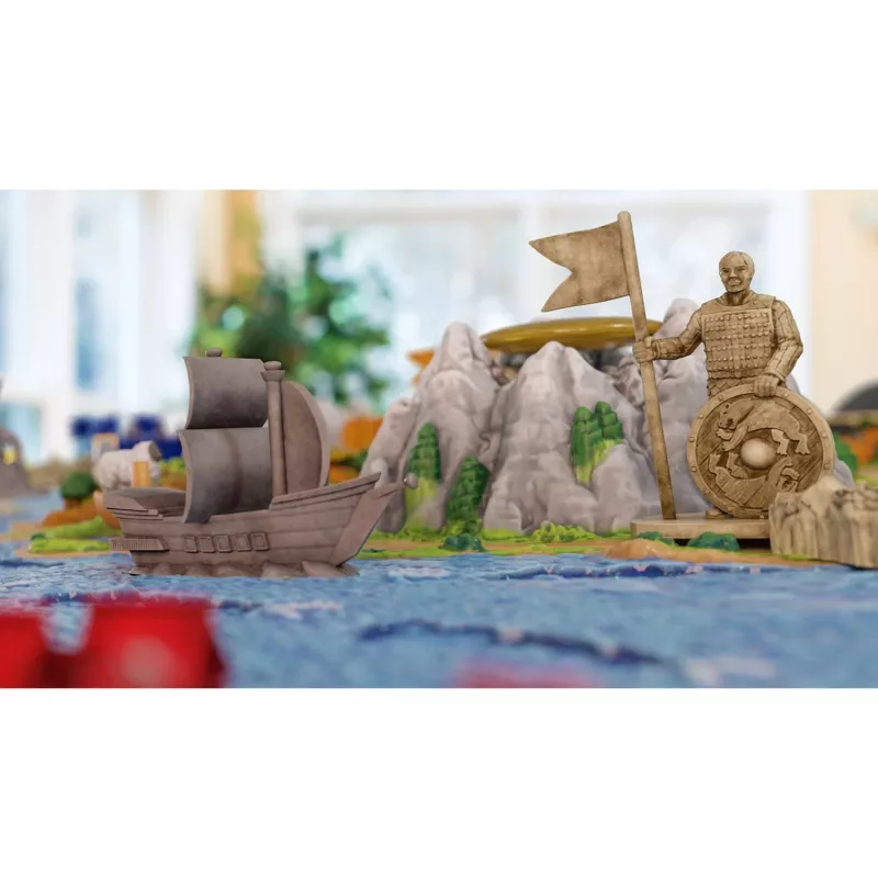 Stalo žaidimas Kosmos KOO Catan 3D – Seefahrer + Cities & Knights plėtinių rinkinys