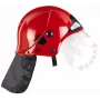 Fire helmet with quick