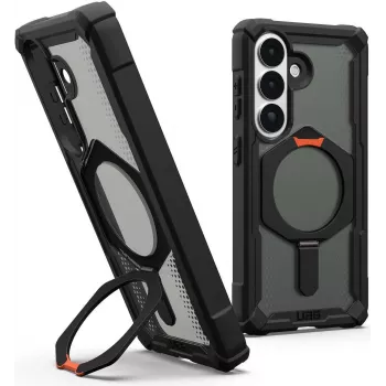 UAG Urban Armor Gear Plasma XTE Kickstand dėklas su magnetiniu moduliu | Samsung Galaxy S26 | Juoda/oranžinė | 214524114097 (214524114097)