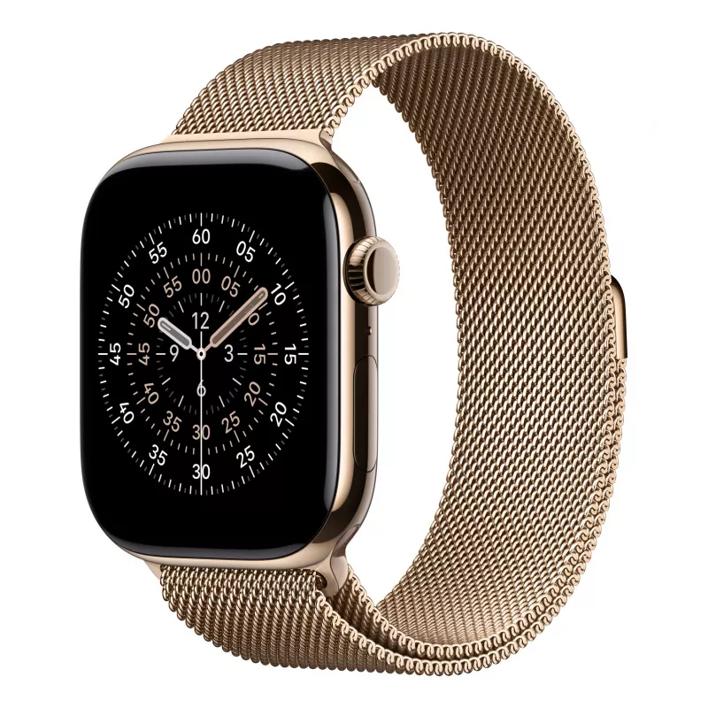 Apple Milanaise laikrodžio dirželis, auksinis, 46 mm, S/M, MGJ44ZM/A