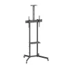 SBOX ant grindų stovintis laikiklis FS-401-2 37–70 colių ekranams, keliamoji galia 45 kg, plokštė 600×400 mm