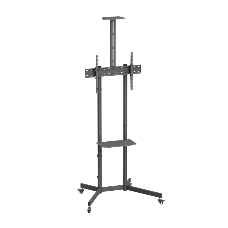 SBOX ant grindų stovintis laikiklis FS-401-2 37–70 colių ekranams, keliamoji galia 45 kg, plokštė 600×400 mm
