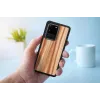 man and wood telefono dėklas Samsung Galaxy S20 Ultra — cappuccino Juoda