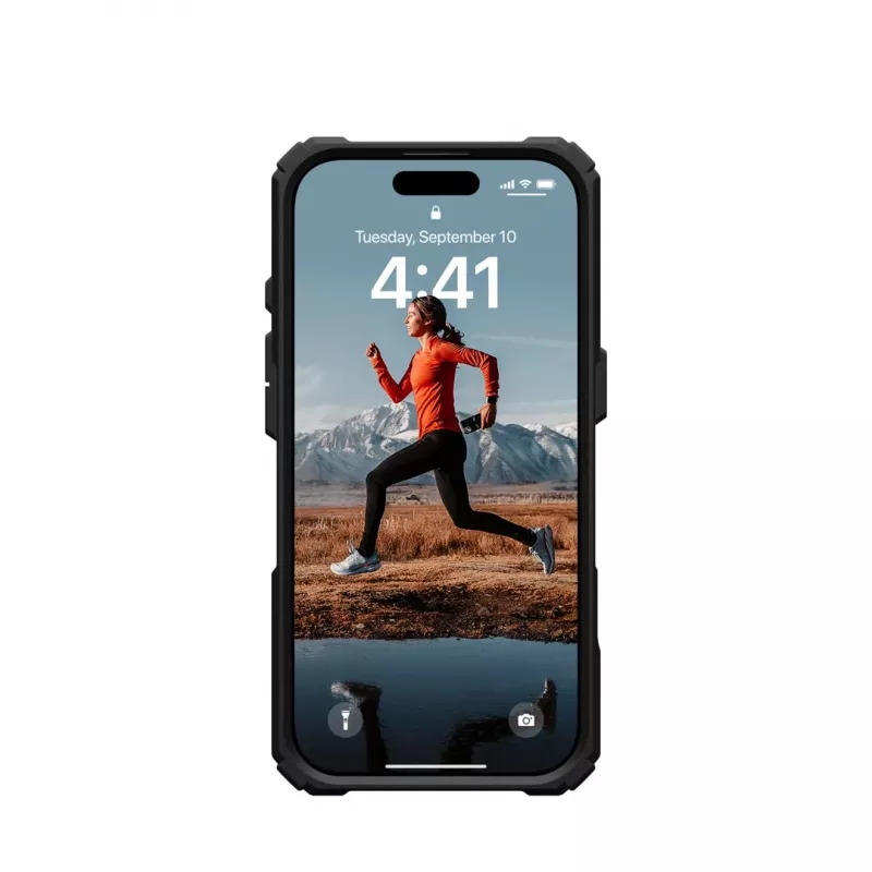 Urban Armor Gear Plasma XTE mobiliojo telefono dėklas 16 cm (6.3) Dėklas Juoda, Skaidrus