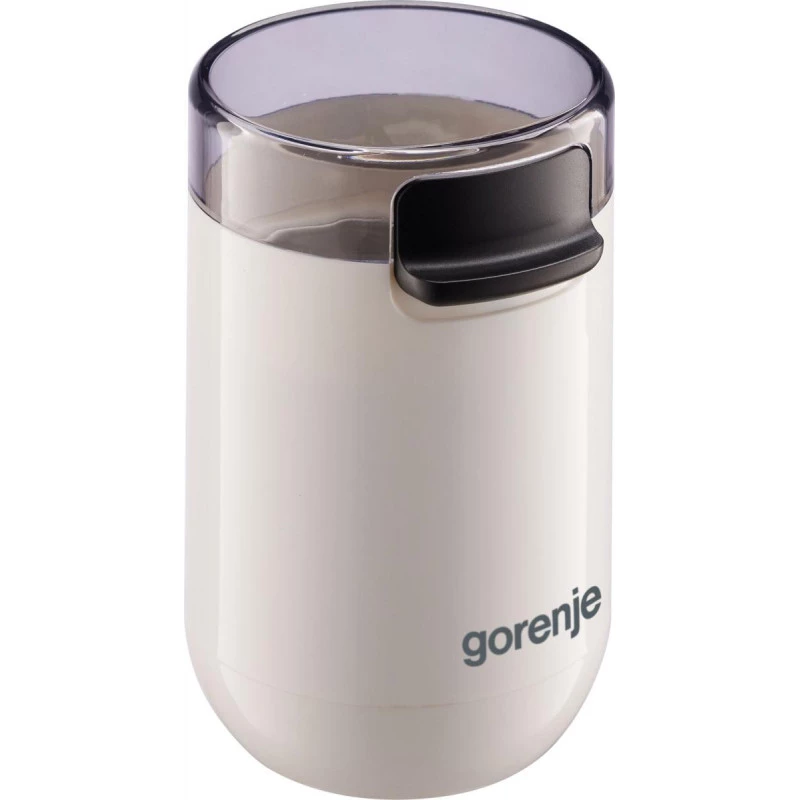 Gorenje | Kavos malūnėlis | SMK150SW | 150 W | Kavos pupelių talpa 45 g | Dangčio saugos jungiklis | Balta