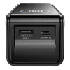 Išorinė baterija EcoFlow RAPID EF-RAPID25K140W-B-EU 25000 mAh, 3 prievadai (2×USB-C, 1×USB-A), juoda