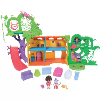 Žaidimų rinkinys Usorteret Dora The Explorer Casita žaidimų rinkinio žaislas vaizduotės žaidimams