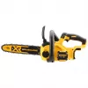 Grandininis pjūklas DeWALT DCM565N-XJ — belaidis, maitinamas baterijomis, 30 cm juosta, 5 Ah baterijos talpa, 0,14 L alyvos bakelis