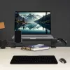 Ergo Office nešiojamojo kompiuterio / monitoriaus stovas, maks. apkrova 20 kg, įstrižainei 13-32, juodas, ER-303 B