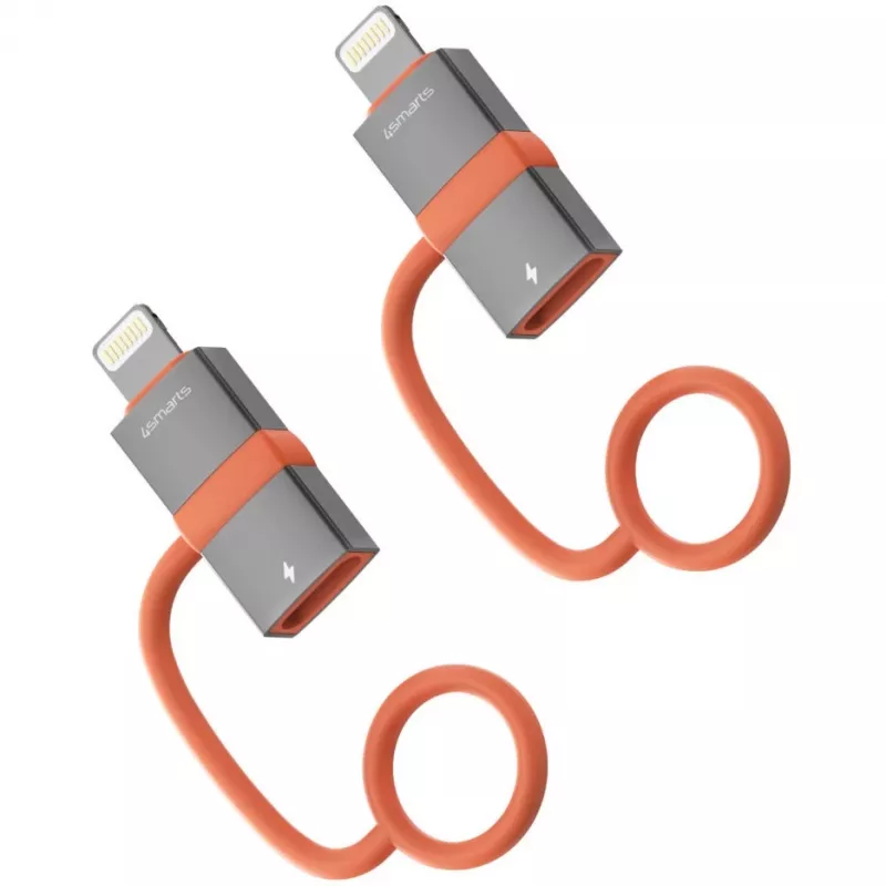 USB-C į Lightning adapteris 4smarts 541522, 27W PD, 2 vnt.