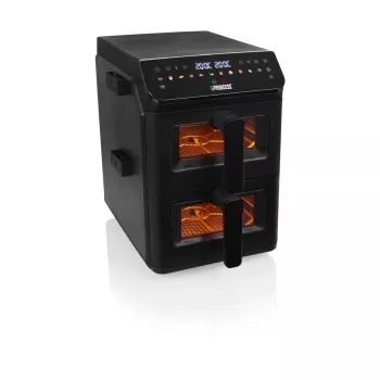 Princess Double Stack Airfryer | 182490 | Galia 3000 W | Talpa 11,2 L | Juoda