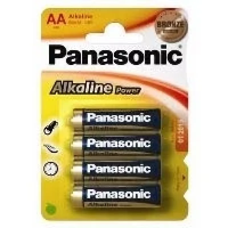 Panasonic 1x4 LR6APB - Šarminė - 1,5 V - 14,5 mm - 14,5 mm - 50,5 mm - AA-M (LR6APB/4BP)