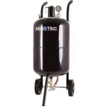 Smėliavimo indas 36 L Aerotec modelis 2009536 – mobilus smėliasrovės indas abrazyviniam srautui