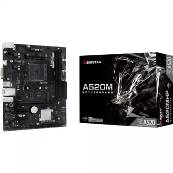 BIOSTAR A520MHP AM4 Micro-ATX pagrindinė plokštė