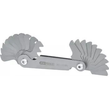 Sriegių šablonų rinkinys ks tools 301.0095 — metrinis, 20 vnt.