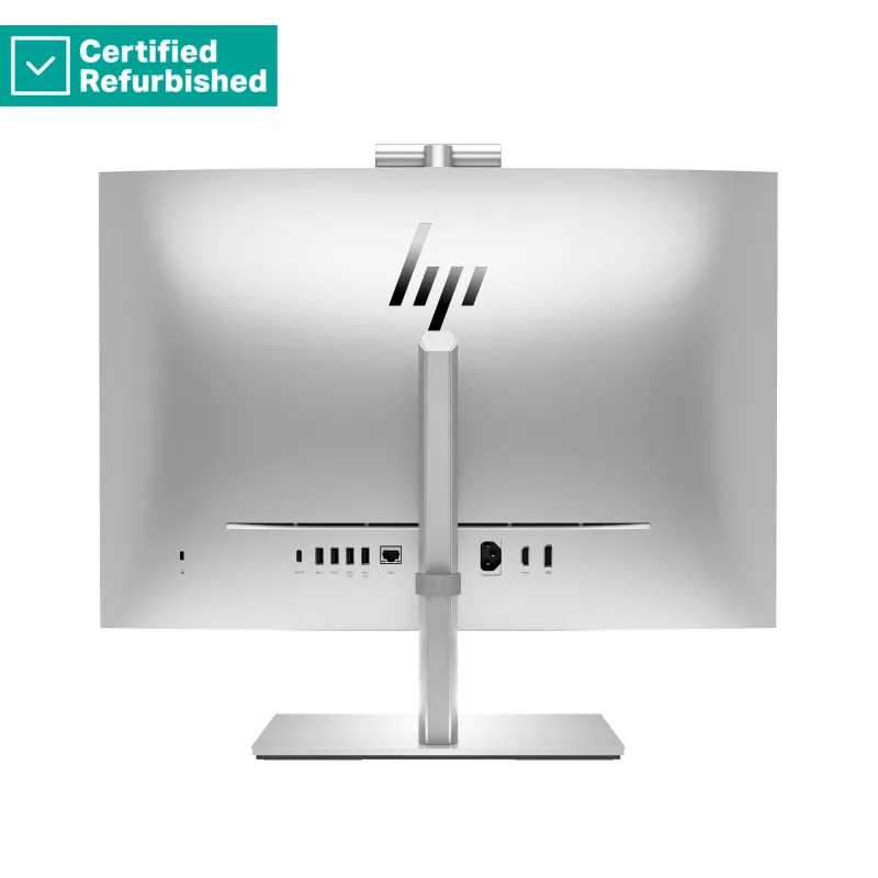 RENEW Sidabrinė HP Elite 840 G9 AIO All-In-One 24 - i7-14700, 32GB, 1TB SSD, 23.8 FHD Touch AG, FPR, Height Adjustable, Win 11 Pro, 1 years