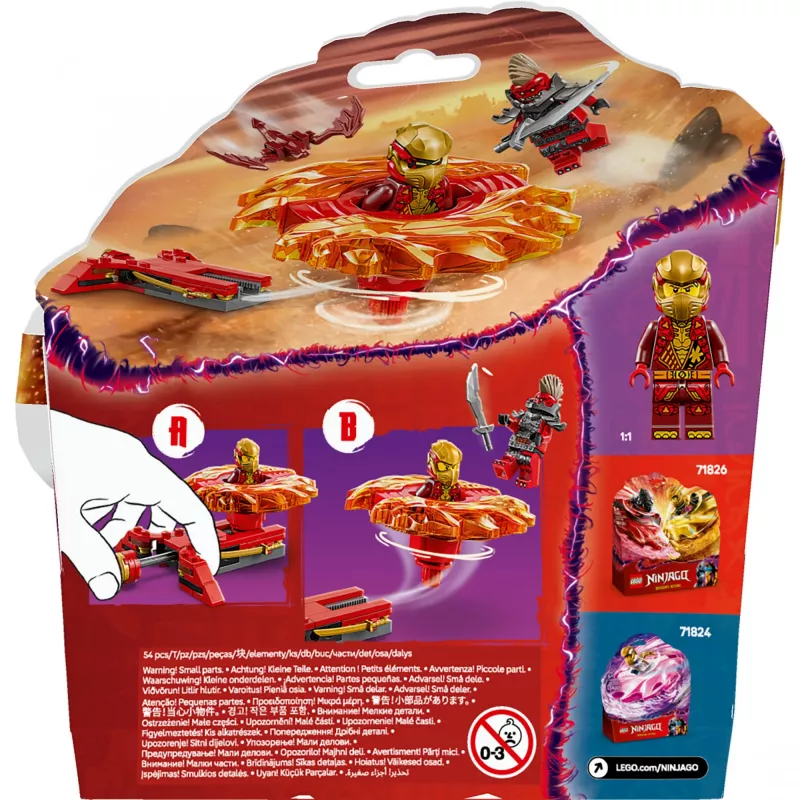 LEGO NINJAGO 71823 Kai's Dragon Spinjitzu Spinner