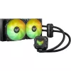 ASUS TUF GAMING LC II 240 ARGB Procesoriaus skysčio aušinimo rinkinys 12 cm Juoda