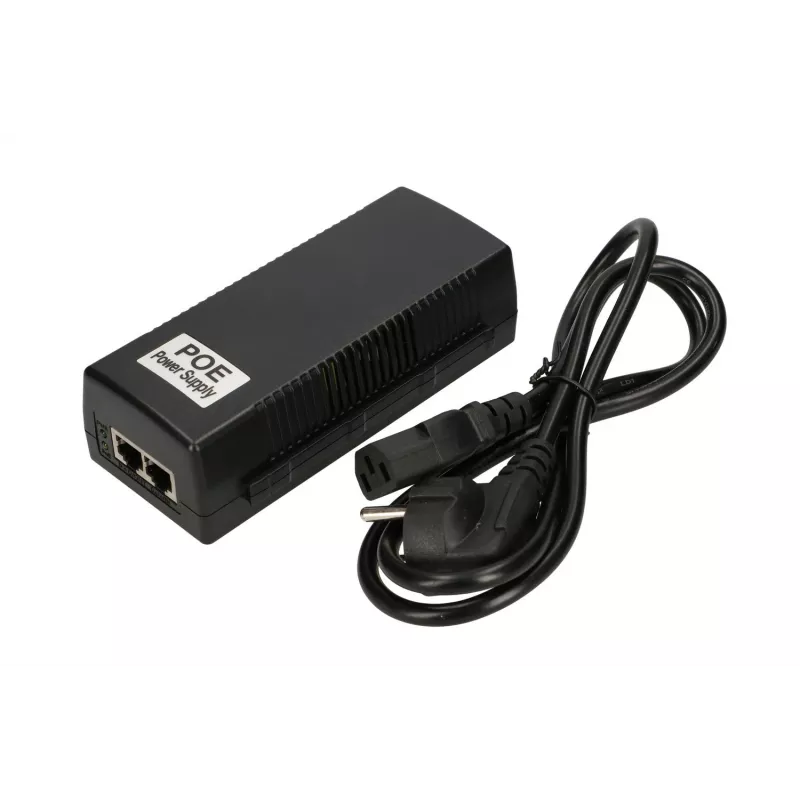 Extralink POE-48-48W maitinimo šaltinis, 48V, 1A, 48W, Gigabit 802.3af/at