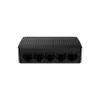 Tinklo komutatorius TENDA SG105M — 5 prievadų Gigabit Ethernet (10/100/1000), juodas, stalinis / montuojamas ant sienos