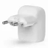 Belkin WCA006VF1MWH-B6 mobiliojo įrenginio įkroviklis Išmanusis telefonas Baltas AC Greitas įkrovimas Vidaus naudojimui