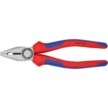Knipex universalios replės, 2 komponentų rankenos, 200 mm
