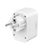 UNIVERSALUS USB ĮKROVIKLIS 20W BALTAS/2P AC TA-ACPDQC20-01-W GEMBIRD