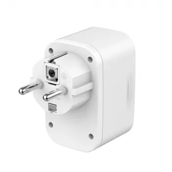 UNIVERSALUS USB ĮKROVIKLIS 20W BALTAS/2P AC TA-ACPDQC20-01-W GEMBIRD