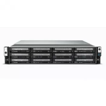 TerraMaster U12-500 Plus NAS stelažas (2U) Intel® Core™ i7 16 GB DDR5 0 TB pilkas
