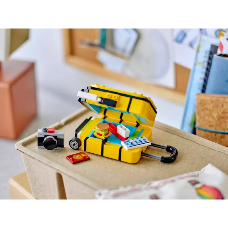 LEGO 40817 Geltonas kelioninis lagaminas
