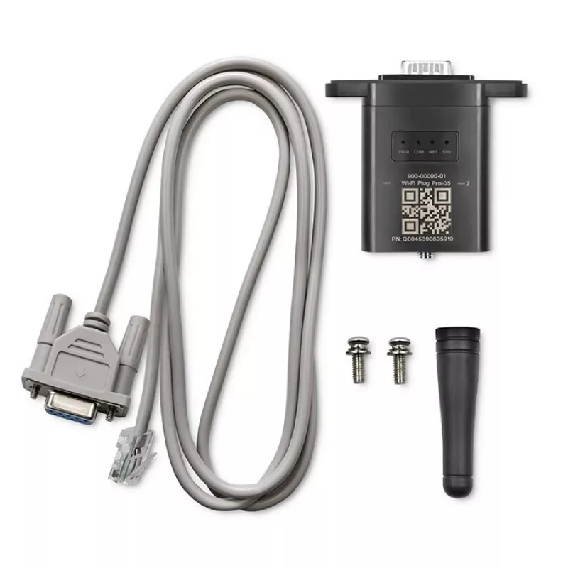 „Wi-Fi“ modulis, skirtas saulės inverteriui QOLTEC 53963 RS232 — RS232 jungtis, modelis 53963