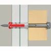 fischer kaištis DUOPOWER 10x50 BigBox šviesiai pilkas / raudonas 210 vnt. pakartotinai uždaromoje pakuotėje (570550)