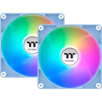 Thermaltake CT140 ARGB 140mm korpuso ventiliatorius, 2 vnt. pakuotėje, mėlynas
