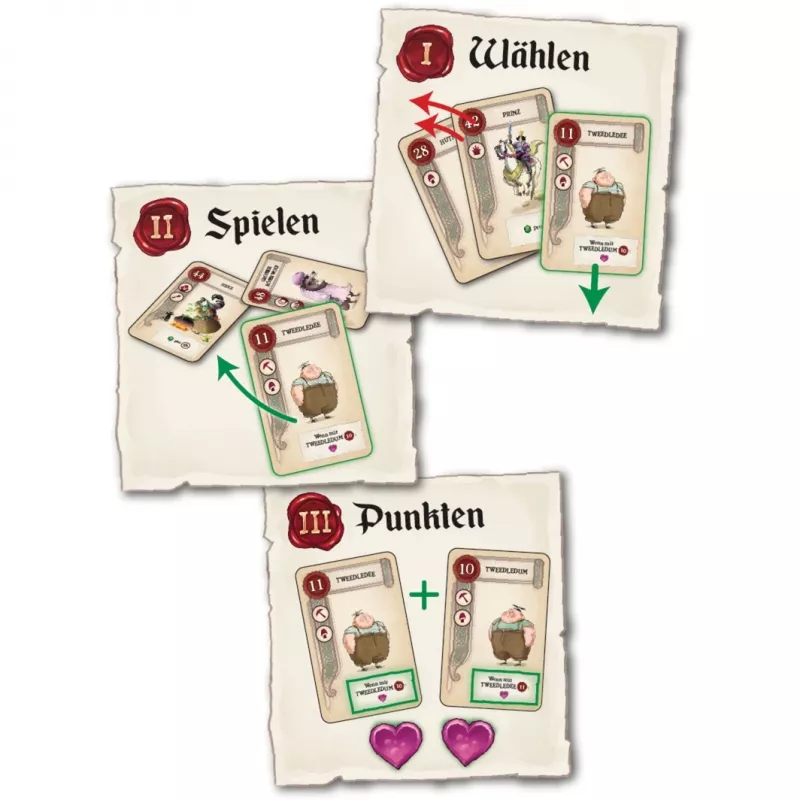 3 Chapters, kortų žaidimas