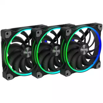 Korpuso ventiliatorius EKL Wing Boost 3 ARGB 140 mm — 3 vnt. pakuotė