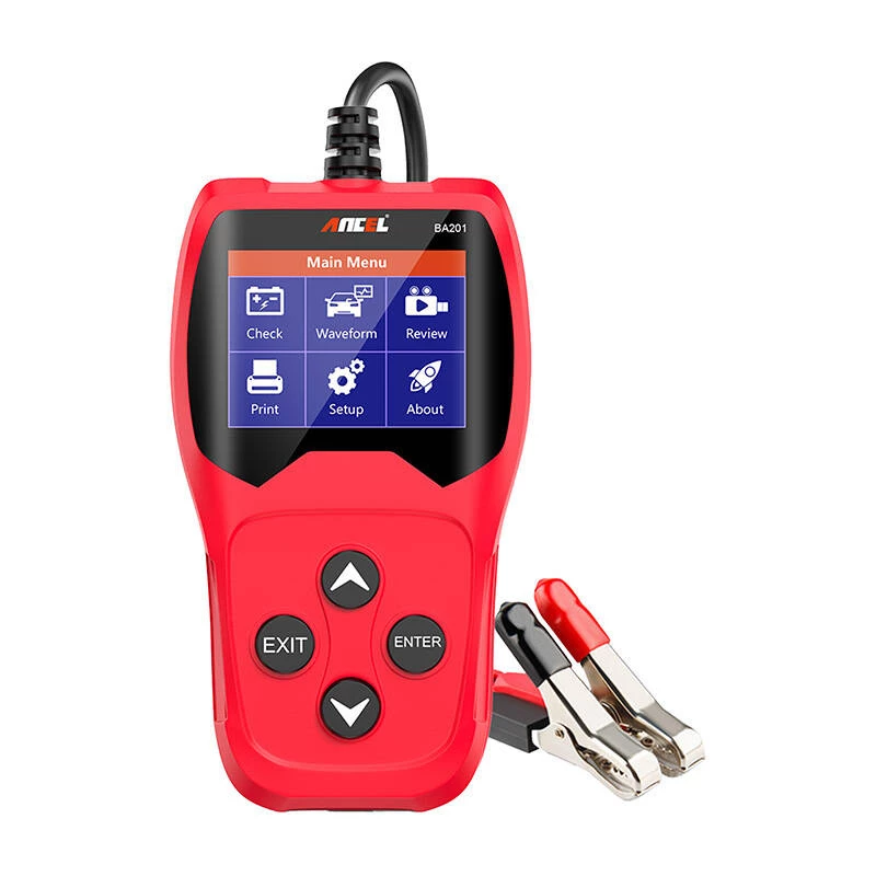 Baterijų testeris Ancel BA201 8-16V DC