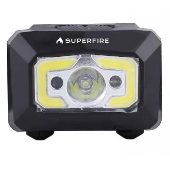 Superfire X30 priekinis žibintas, 340 lm, USB, 5 režimai, 130 m