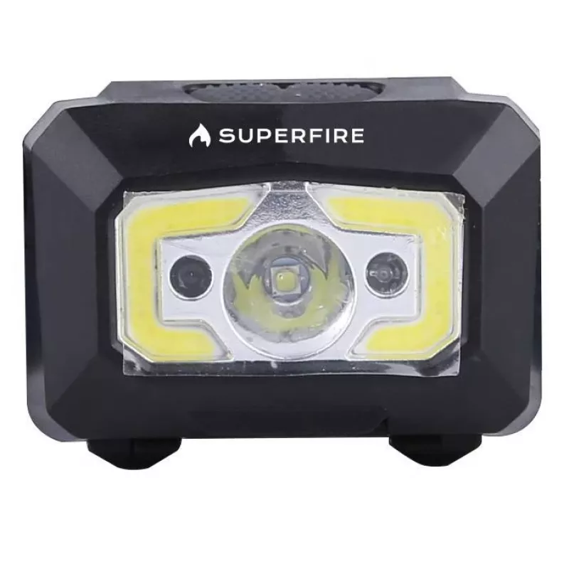 Superfire X30 priekinis žibintas, 340 lm, USB, 5 režimai, 130 m
