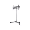Edbak TR51 Monitorio montavimo stovas 152,4 cm (60 colių) ant grindų, juodas, 80 kg talpa