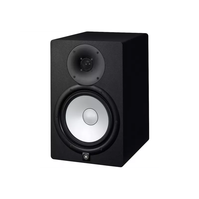 2 krypčių studijos monitorinė kolonėlė YAMAHA HS8, 120 W RMS, 8 colių žemų dažnių garsiakalbis, 1 colio aukštų dažnių garsiakalbis, 38–30000 Hz, XLR įvestis, juoda