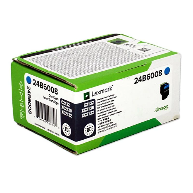 OEM Lexmark 24B6008 Žalsvai mėlynas 3000 puslapių Originalius dažų miltelių kasetė OLEX24B6008
