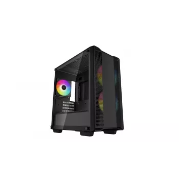 DeepCool CC360 ARGB Mini Tower juodas